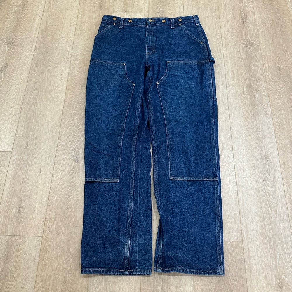 Carhartt double knee logger jeans 37x34